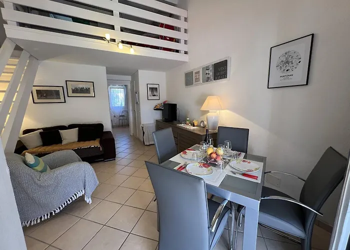 T3 Climatisee Avec Wifi, Proche Plage, 5 Pers - Fr-1-81-620 Villa Le Barcarès