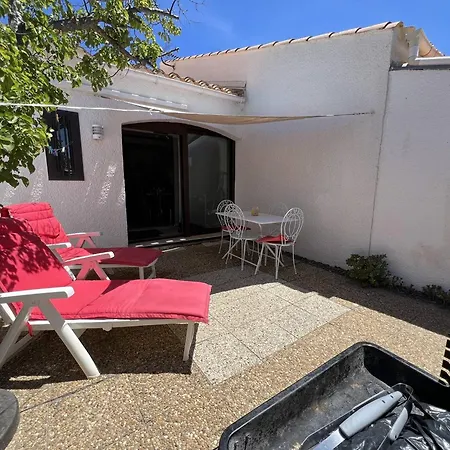 T3 Climatisee Avec Wifi, Proche Plage, 5 Pers - Fr-1-81-620 Villa Le Barcarès