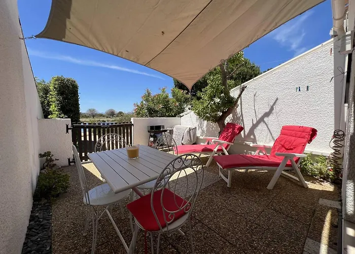 Villa T3 Climatisee Avec Wifi, Proche Plage, 5 Pers - Fr-1-81-620 Le Barcarès